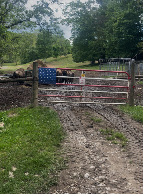 Bison compost manure